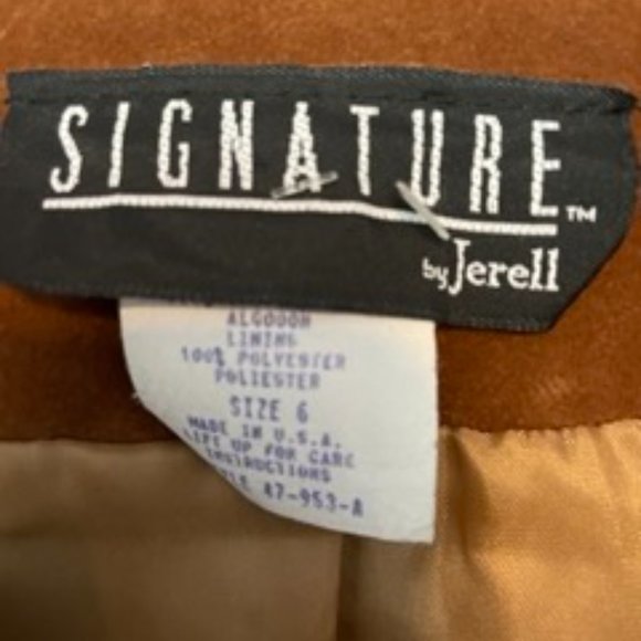 Vintage Suede Brown Jacket - Picture 4 of 4